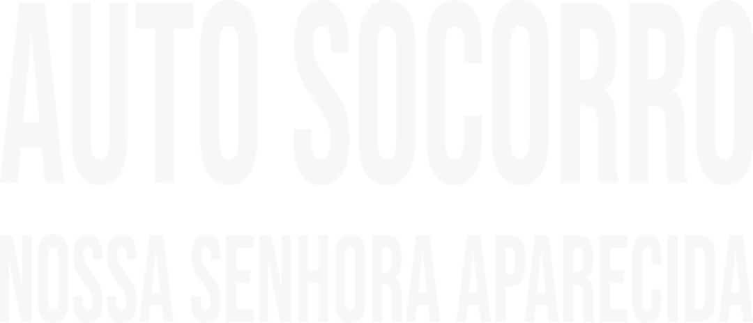 Auto Socorro Nossa Senhora Aparecida - logo branca Auto Socorro Nossa Senhora Aparecida - logo branca